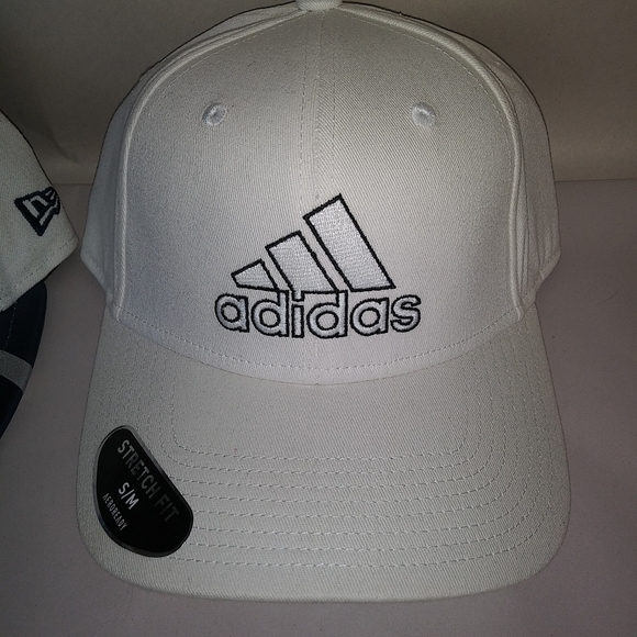 2 New White Hats / Baseball Caps ~ NWT - Picture 5 of 16